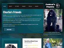 Tablet Screenshot of charliesfriends.com